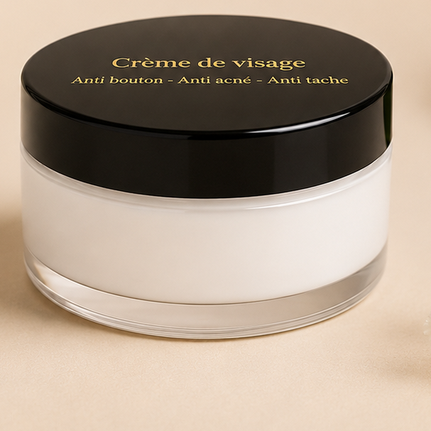 Crème de visage anti taches et acné